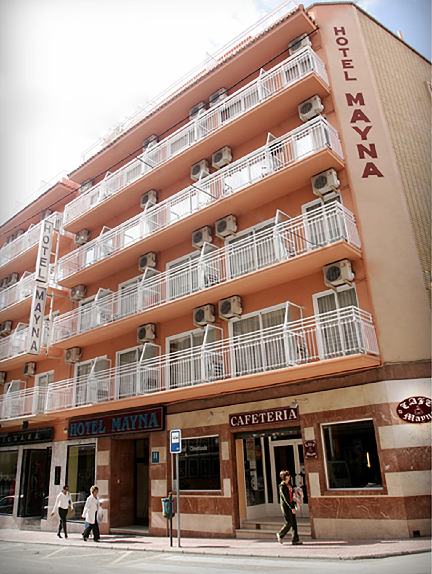 Hotel Mayna Бенидорм Экстерьер фото