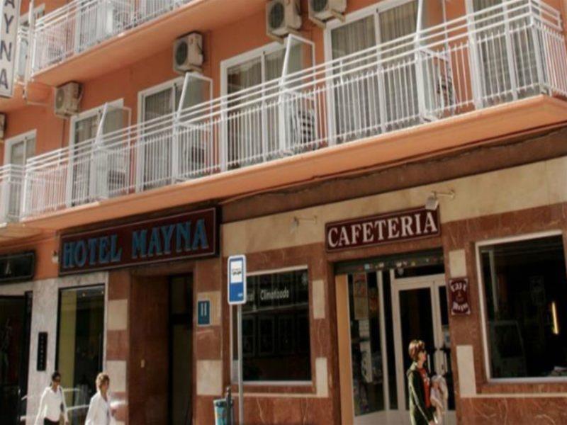 Hotel Mayna Бенидорм Экстерьер фото