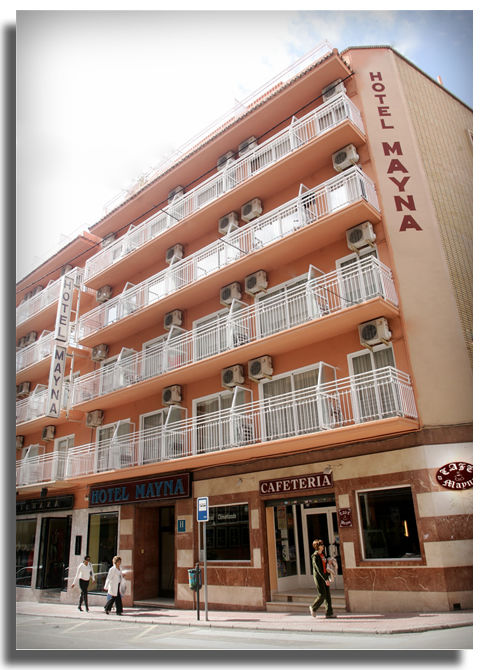 Hotel Mayna Бенидорм Экстерьер фото